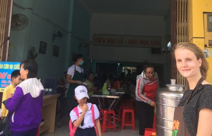 Food shop volunteer vietnam