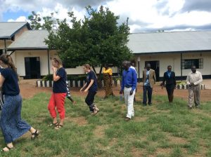 Volunteer Teaching in a School in Kenya