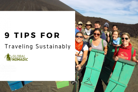 9 Tips For Traveling Sustainably